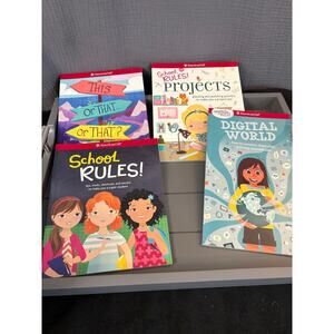 Lot of American Girl Growing Up Books